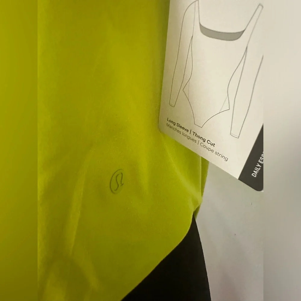 Wundermost Ultra-Soft Nulu Square-Neck Long-Sleeve Bodysuit - Picture 2 of 8